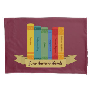 Housse D'oreillers Les romans de Jane Austen III