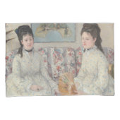 Housse D'oreillers Les Soeurs (par Berthe Morisot) (devant-Droit)