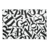 Housse D'oreillers Lettres alphabétiques (devant)