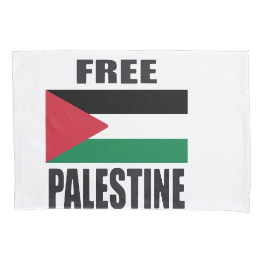 Housse D'oreillers Libérez la Palestine (devant)