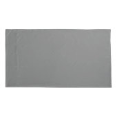 Housse D'oreillers Light Yellow and Soft Gray Customize (Dos-gauche)