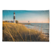 Housse D'oreillers Lighthouses | Big Sable Lighthouse Ludington (Dos)