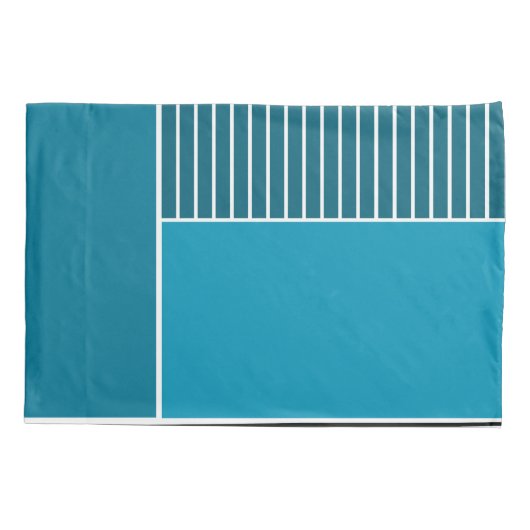 Housse D'oreillers Lignes Abstraites (Dos)