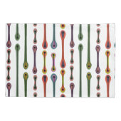 Housse D'oreillers Lignes atomiques (Dos)