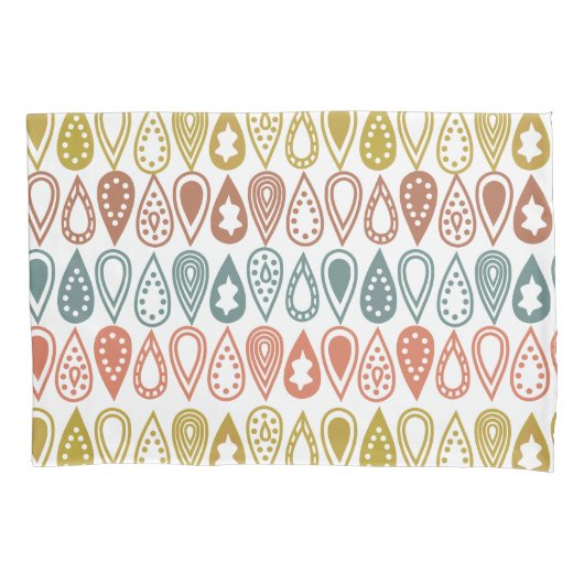 Housse D'oreillers Lignes Boho (devant)