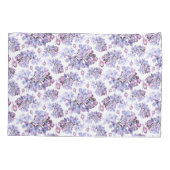 Housse D'oreillers Lilas Floral (Dos)