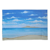 Housse D'oreillers L'île tropicale (devant-Droit)