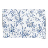 Housse D'oreillers Lit Bunny Blue Chinoiserie (devant)