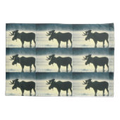 Housse D'oreillers Live Love Peace Water Forest Moose Animal Park (Dos)