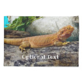 Housse D'oreillers Lizard de dragon à tête adulte (Dos)