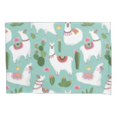 Housse D'oreillers Llama Motif (devant-gauche)