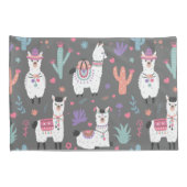 Housse D'oreillers Llama Motif (Dos-Droit)