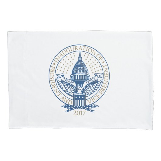 Housse D'oreillers Logo 2017 présidentiel de penny d'atout (devant-gauche)