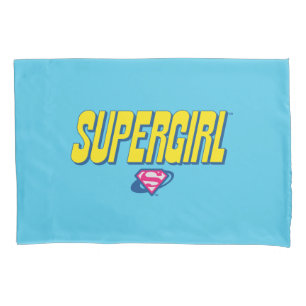 Housse D'oreillers Logo Pop Supergirl
