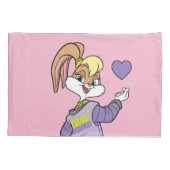 Housse D'oreillers Lola TUNE SQUAD™ Varsity Heart (Dos)