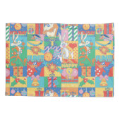 Housse D'oreillers LOONEY TUNES™ | Joyeuses fêtes Motif de Noël (Dos)