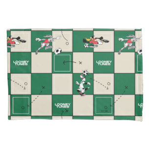 Housse D'oreillers LOONEY TUNES™ Motif Grille de Football