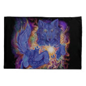 Housse D'oreillers Loup cosmique (Dos)