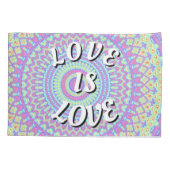 Housse D'oreillers Love Is Love Fierté (Dos)