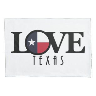 Housse D'oreillers LOVE Texas