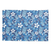 HOUSSE D'OREILLERS LUAU TIKI (BLEU CLAIR) (Dos-gauche)