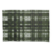 Housse D'oreillers Lumberjack Plaid Drave Olive Design (devant-gauche)