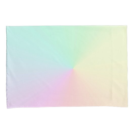 Housse D'oreillers Lumière Ombre Arc-en-ciel Pastel esthétique (devant-Droit)