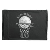 Housse D'oreillers Lune de basket (Dos)