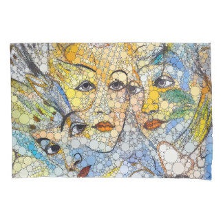 Housse D'oreillers Lunis, points d'infini par Francis Picabia
