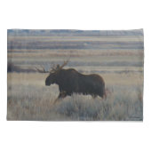 Housse D'oreillers M2 Bull Moose dans les Prairies (Dos)