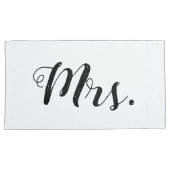 Housse D'oreillers "M. et Mme." Coque Coussin (devant-Droit)