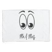 Housse D'oreillers M. & Mme Eye Pillowcases (devant-Droit)