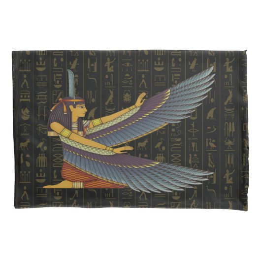 Housse D'oreillers Maat Goddess Pillowcase (devant)