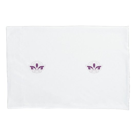 Housse D'oreillers Magenta rouge décoratif (devant)