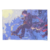 Housse D'oreillers Magic Skateboard Ride - Skateboarder (devant)