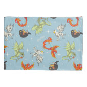 Housse D'oreillers Magical Creatures Vintage Pattern (Dos)