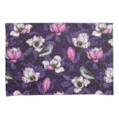 Housse D'oreillers Magnolia en floraison et tireur 4 (devant-Droit)