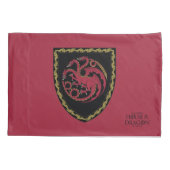 Housse D'oreillers MAISON DU DRAGON | Maison Targaryen Crest (Dos)