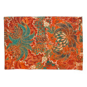 Housse D'oreillers Malaysian Batik : Beau Motif d'art. (devant)