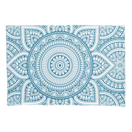 Housse D'oreillers Mandala (devant)