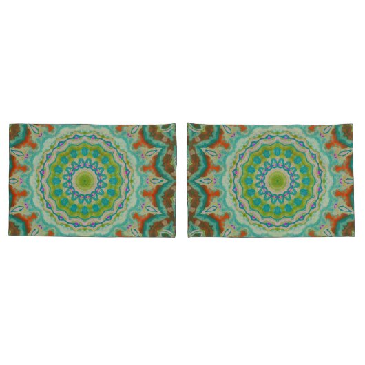 Housse D'oreillers Mandala 2 Sud-Ouest (Dos-Set)
