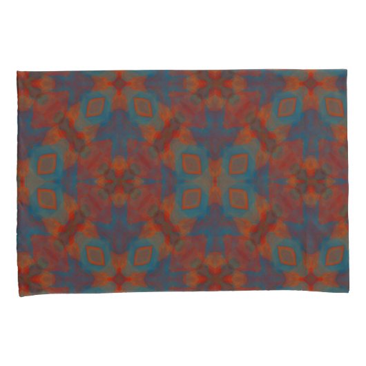 Housse D'oreillers Mandala centré sur l'âme (devant-Droit)