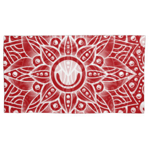 Housse D'oreillers Mandala de luxe 15