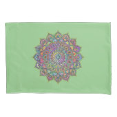 Housse D'oreillers Mandala Inde Style 1 (devant-gauche)