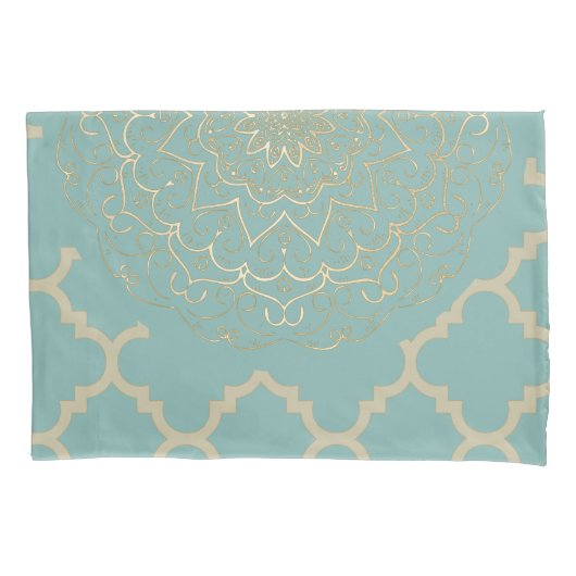 Housse D'oreillers Mandala Oriental - Pillowcase (devant)