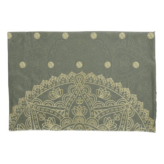 Housse D'oreillers Mandala Oriental - Pillowcase (devant)