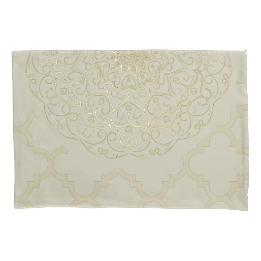 Housse D'oreillers Mandala Oriental - Pillowcase (devant)