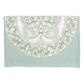 Housse D'oreillers Mandala papillon - Pillowcase (devant)