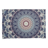 Housse D'oreillers Mandala ronde sans couture motif arabe k (devant-Droit)