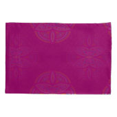 Housse D'oreillers Mandalas en Pink mélangé répéter motifs (Dos)